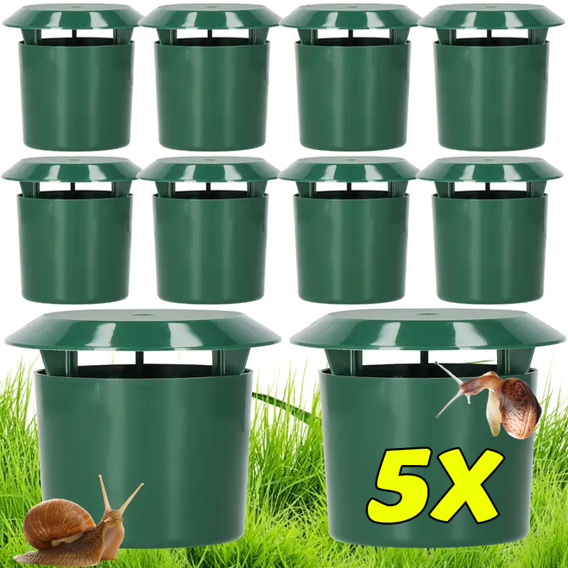 Gardening Tools Toolstation - 10/1개 달팽이 트랩 채집기 정원 달팽이