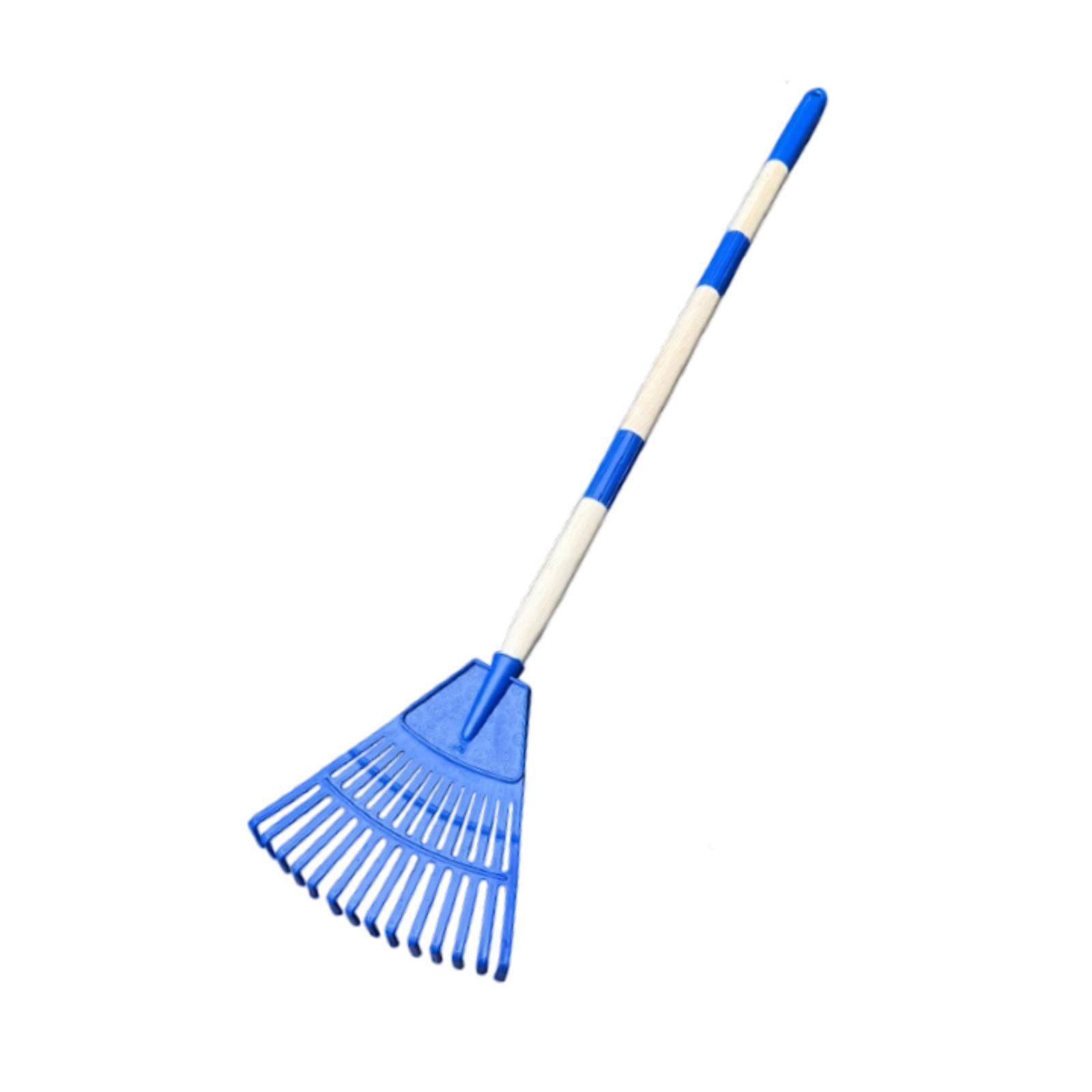 Gardening Tools For 8 Year Olds - 작은 잎사귀 갈퀴 3단 스틸 인체공학적