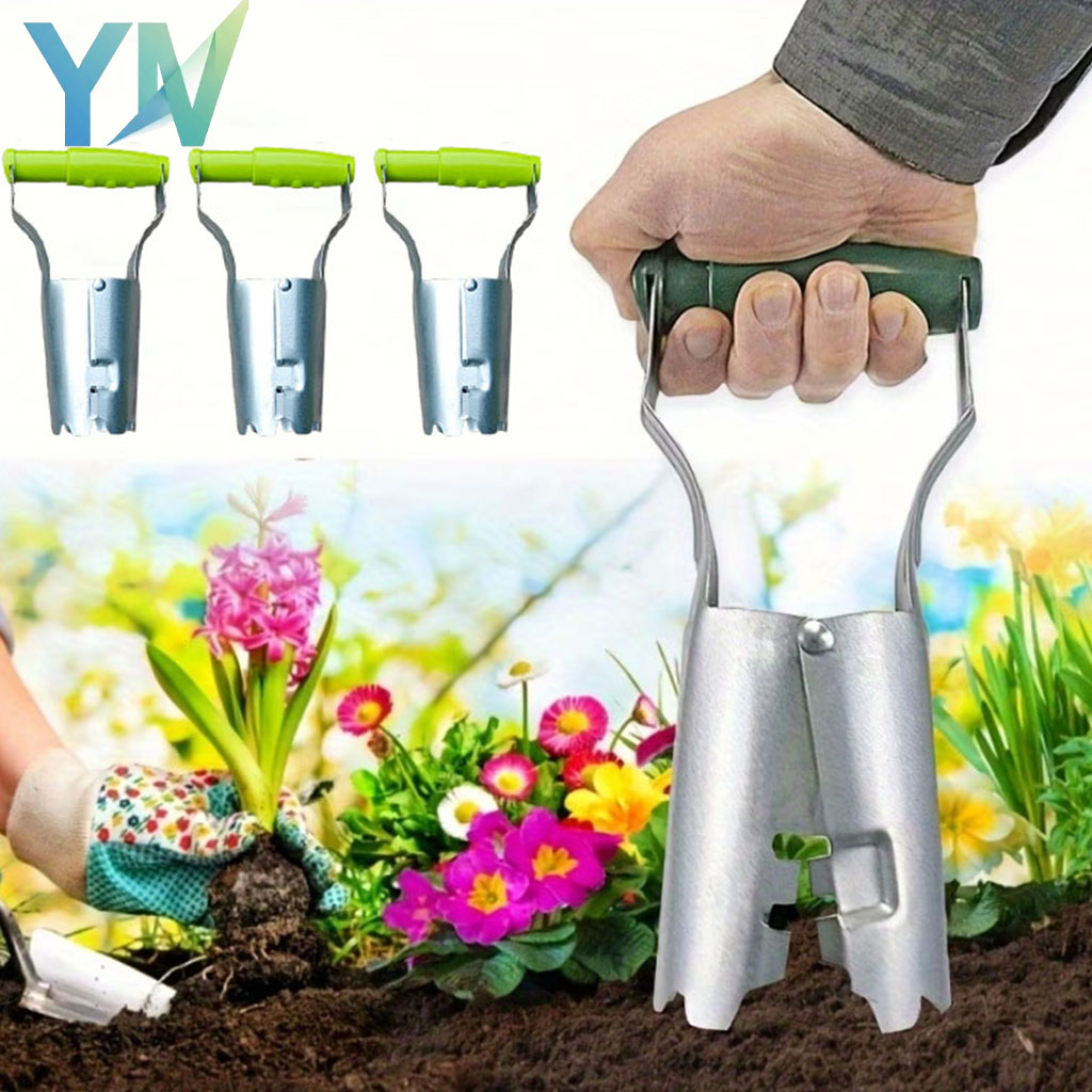 Gardening Tools For Digging - 1-5개입 손잡이형 묘목 이식기, 구멍 뚫기,