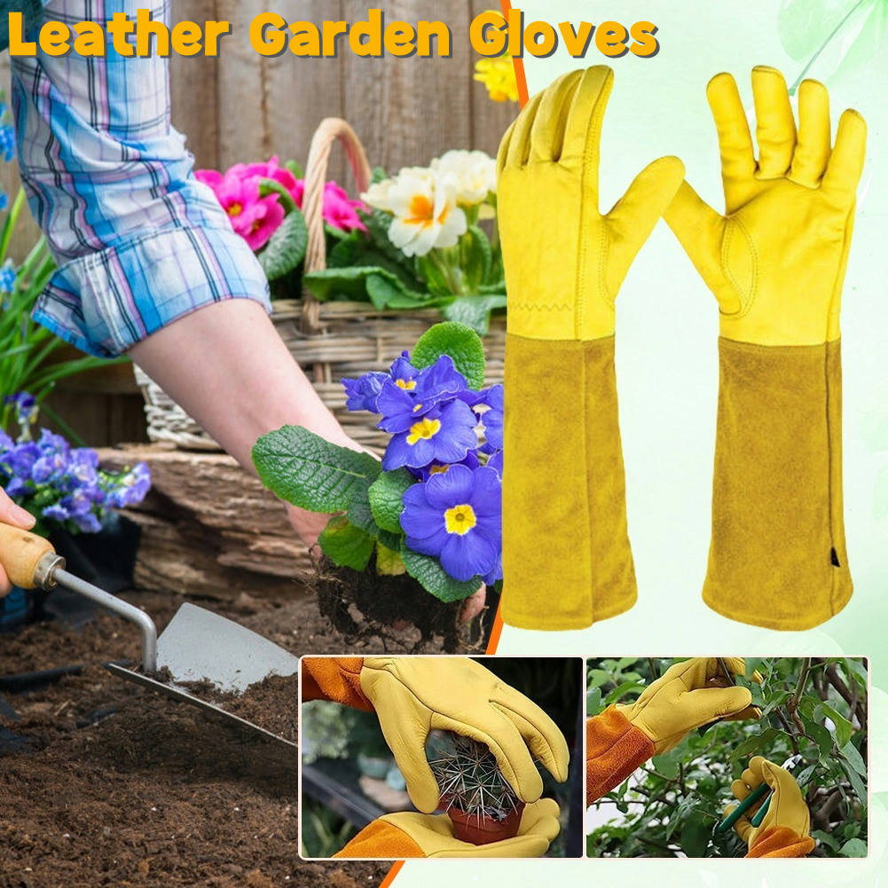 Garden Gloves Thorn Proof - 1 쌍 긴 가시 방지 원예