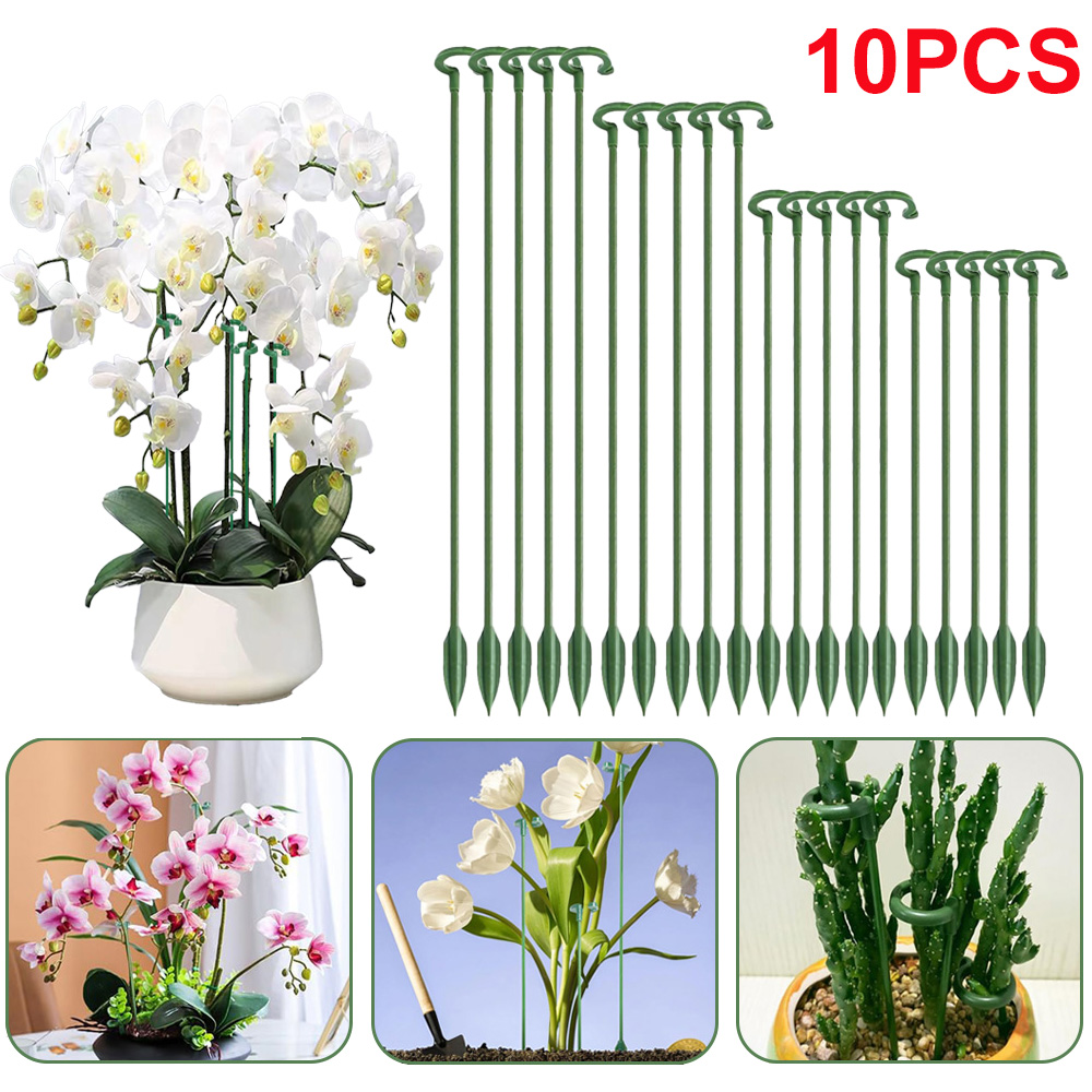Orchid Potting Mix - 5/10개 식물 지지대 화분 꽃 고정