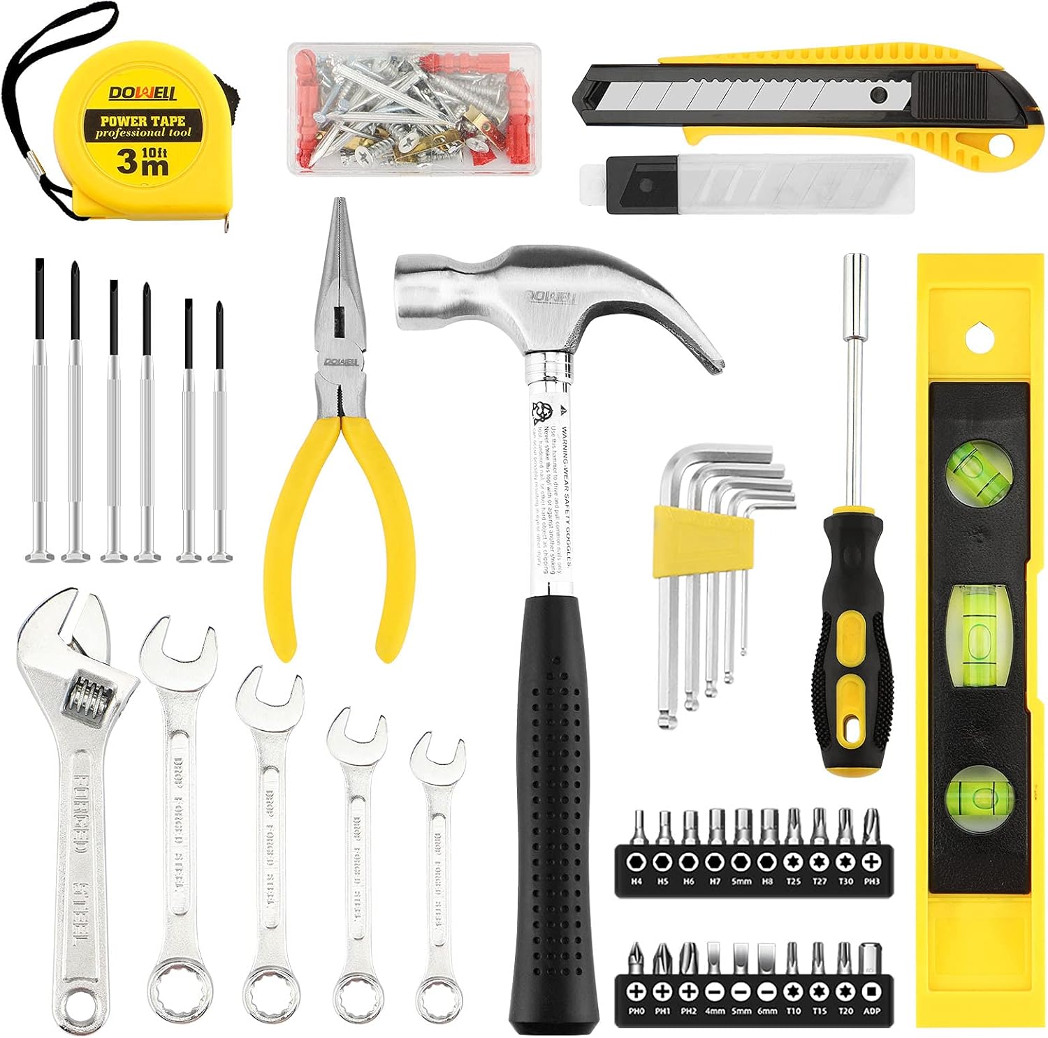 가정용 수공구 세트 수동 조합 공구 상자 자동차 수리  - Gardening Tools Price 리뷰 및 가격