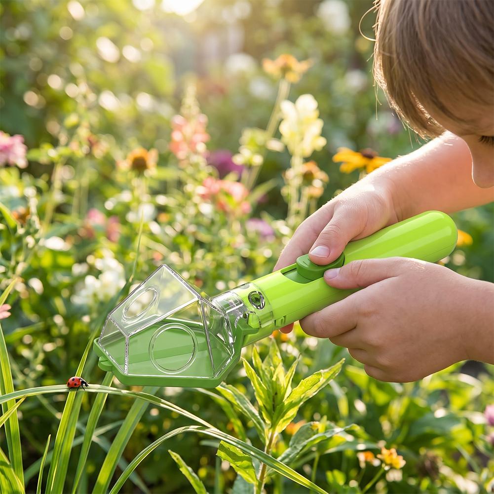 휴대용 곤충 채집기 뷰어 도구 6배율 돋보기 어린이 친 - Gardening Tools For 8 Year Olds 리뷰 및 가격