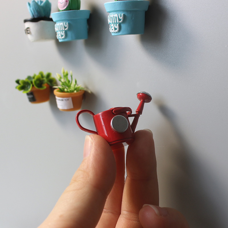 미니 물뿌리개 캔 냉장고 자석, 가정용 장식, 자석 냉 - Gardening Tools For 8 Year Olds 리뷰 및 가격