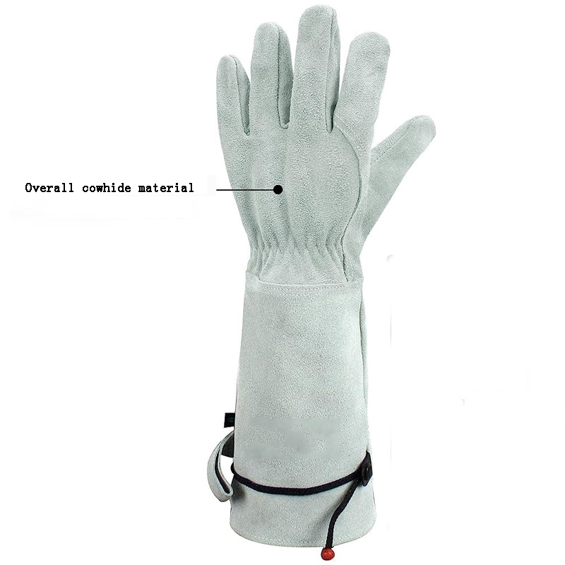 소가죽 긴 튜브 정원 장갑 펑크 방지 노동 보호 장갑  - Garden Gloves Thorn Proof 리뷰 및 가격