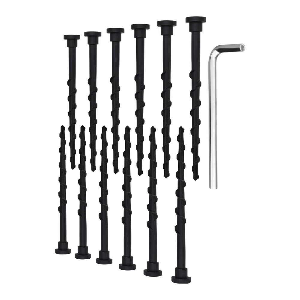 12팩 그라운드 스크류 14cm 육각 키 롱 그라운드  - Gardening Tools Toolstation 리뷰 및 가격