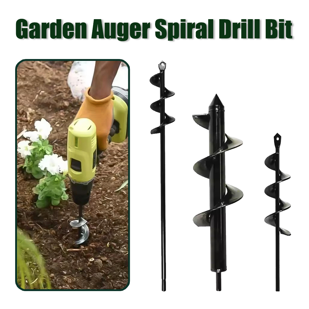 정원 오거 나선형 드릴 비트 육각 샤프트 오거 고품질  - Gardening Tools For Digging 리뷰 및 가격