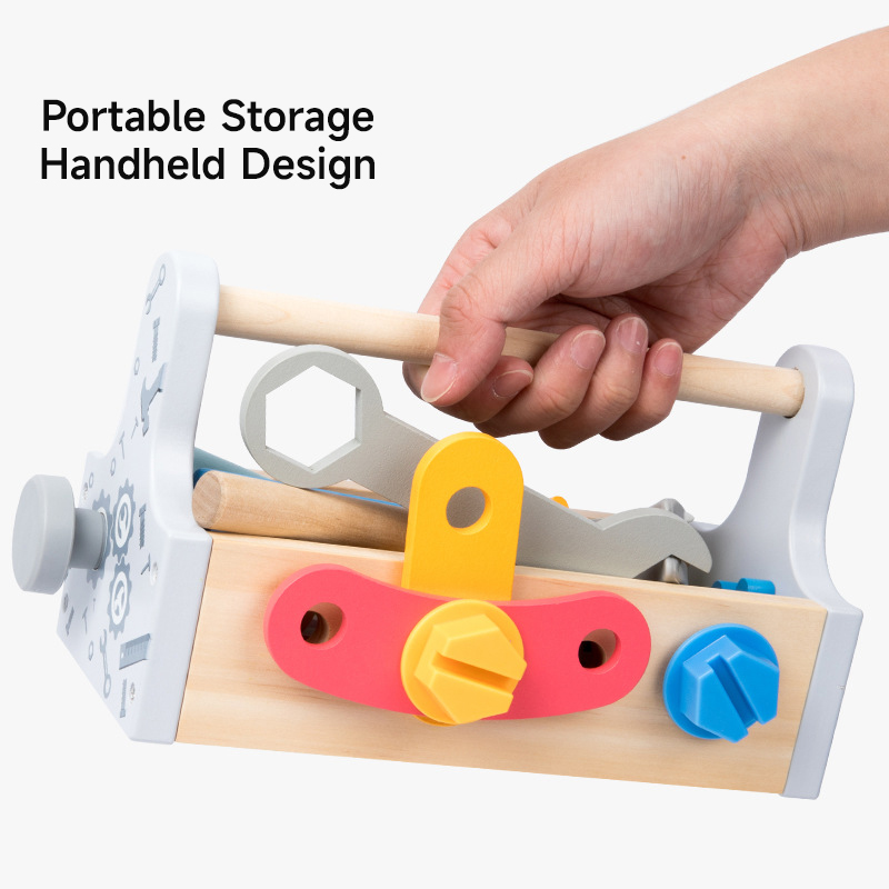 어린이용 나무 공구함 DIY 나사 수리 키트 장난감 놀 - Gardening Tools For 8 Year Olds 리뷰 및 가격