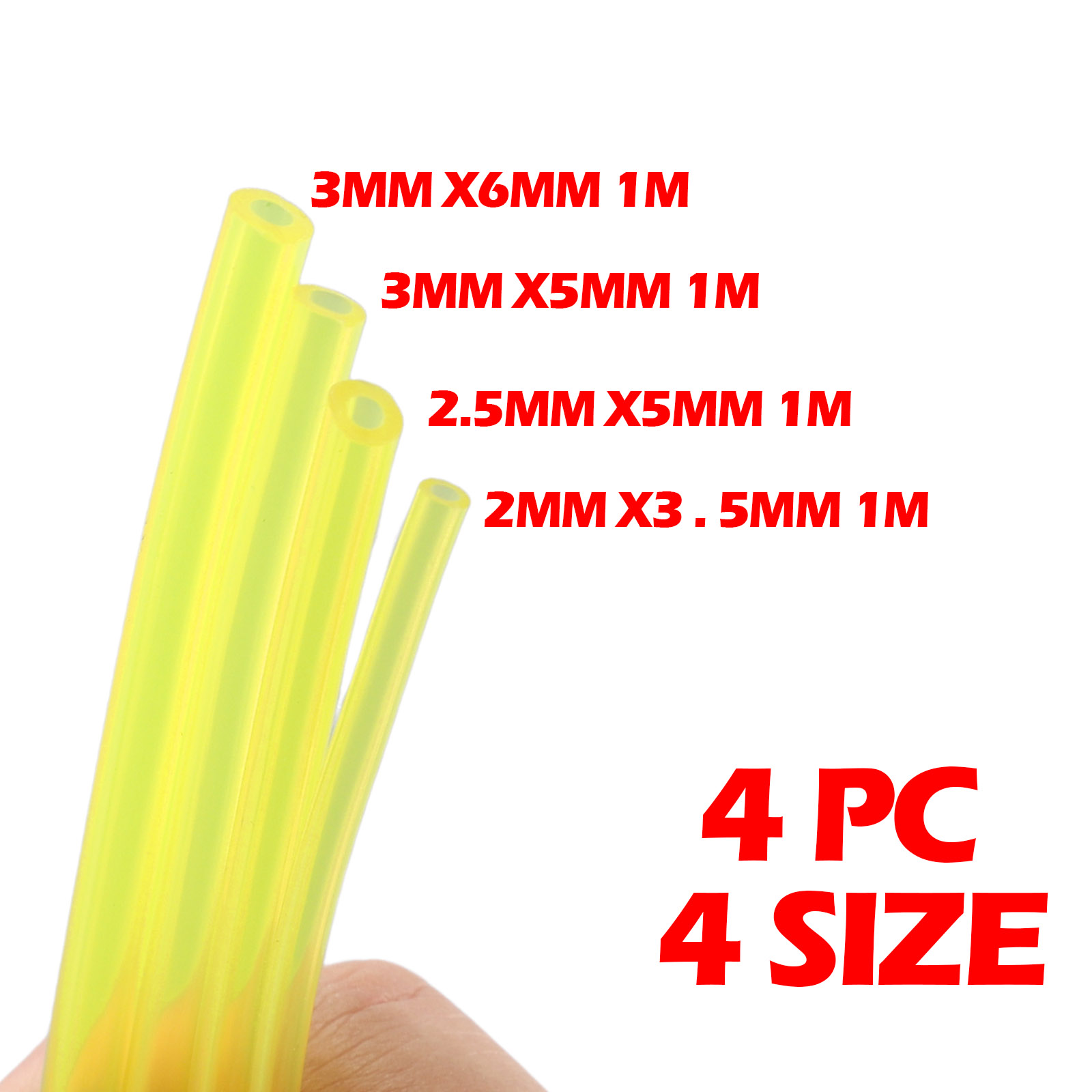 4 PCS 4 크기 연료 가스 호스 문자열 튜브 가솔린 - Gardening Tools Youtube 리뷰 및 가격