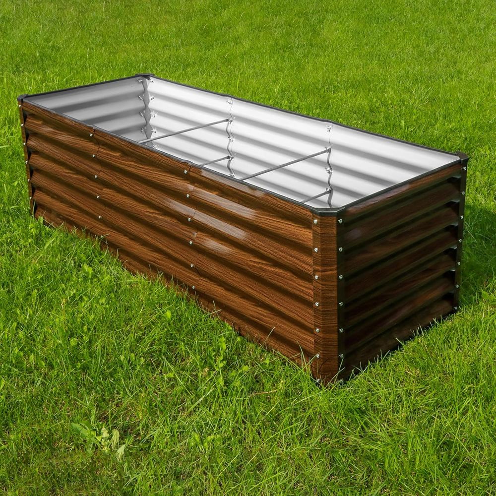 2팩 6x2x2T 아연도금 높이형 정원 화단 키트, 채 - Raised Bed Planter Box 리뷰 및 가격