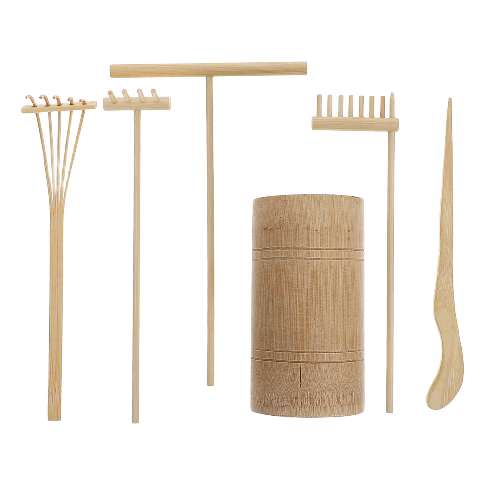 1세트 젠 샌드 레이크 세트 미니어처 정원 도구 - 샌 - Gardening Tools Rake 리뷰 및 가격