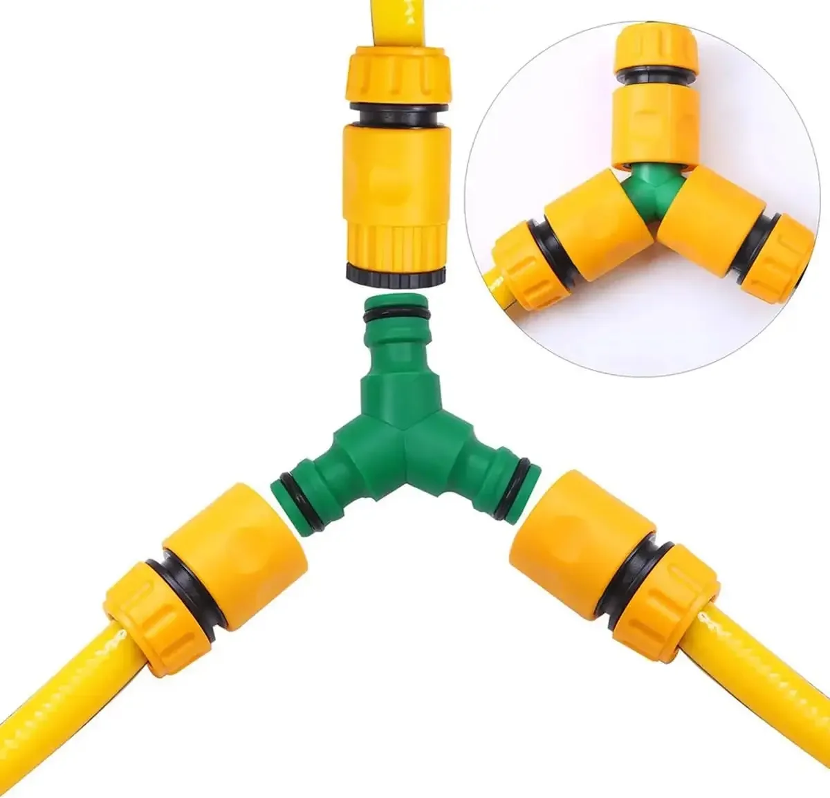 정원 호스 물총 퀵 커넥터, 손상된 누출 물 튜브 어댑 - Gardening Tools Youtube 리뷰 및 가격