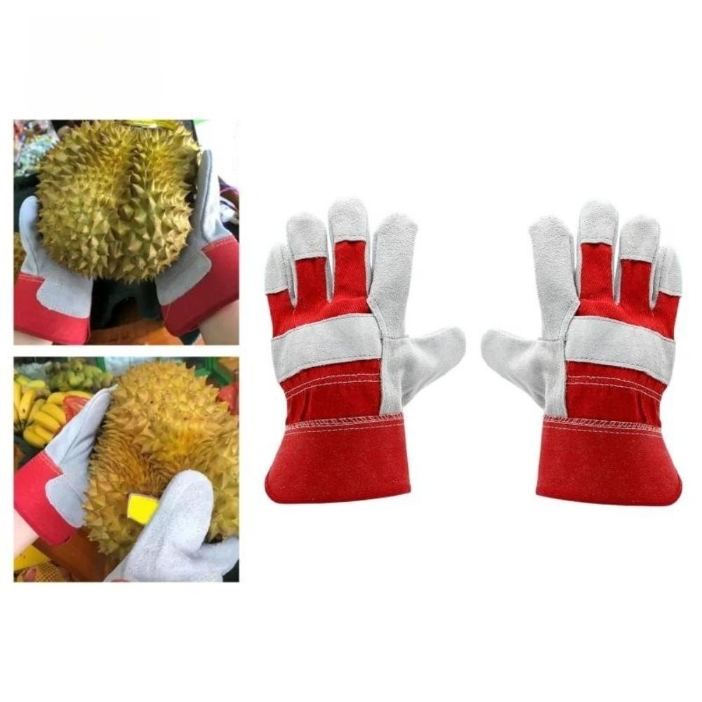 소가죽 가죽 원예 장갑 내열 안전 용접 장갑 가시 방지 - Garden Gloves Thorn Proof 리뷰 및 가격