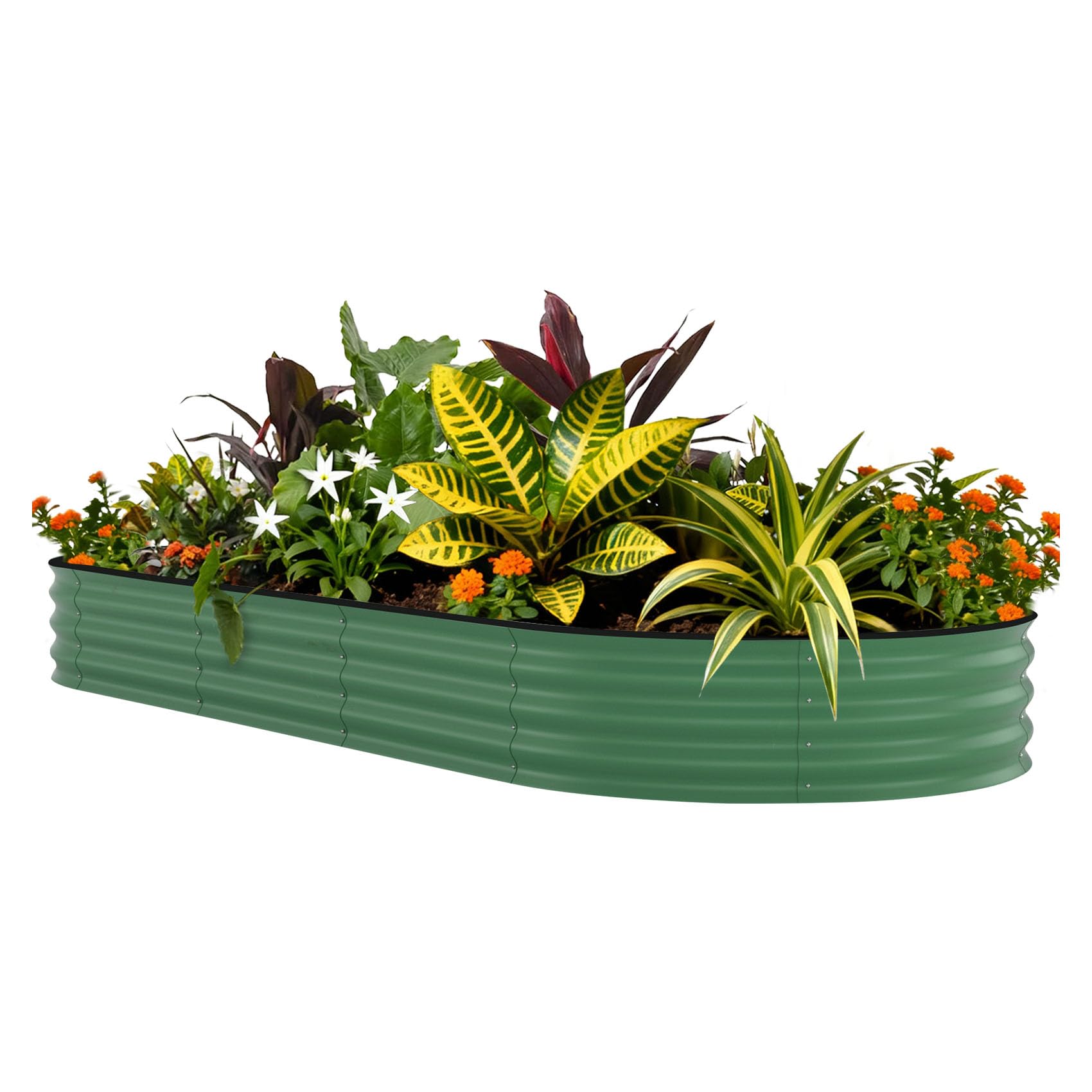 8x4x1.5피트 아연 도금된 높이형 정원용 화분 -  - Raised Bed Planter Box 리뷰 및 가격