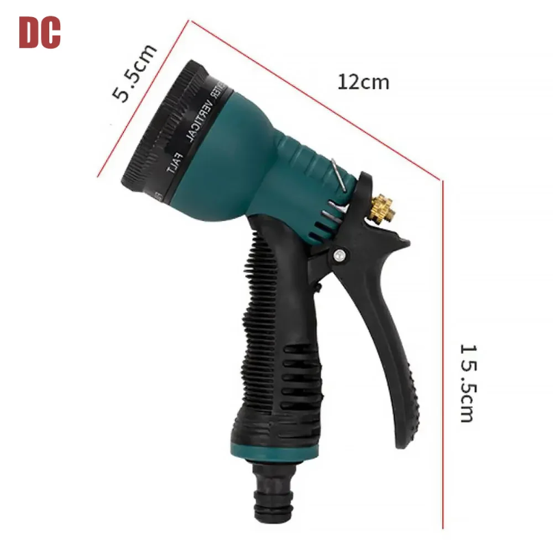 8가지 모드 고압 정원용 물총 호스 노즐 자동차 세척  - Gardening Tools Youtube 리뷰 및 가격