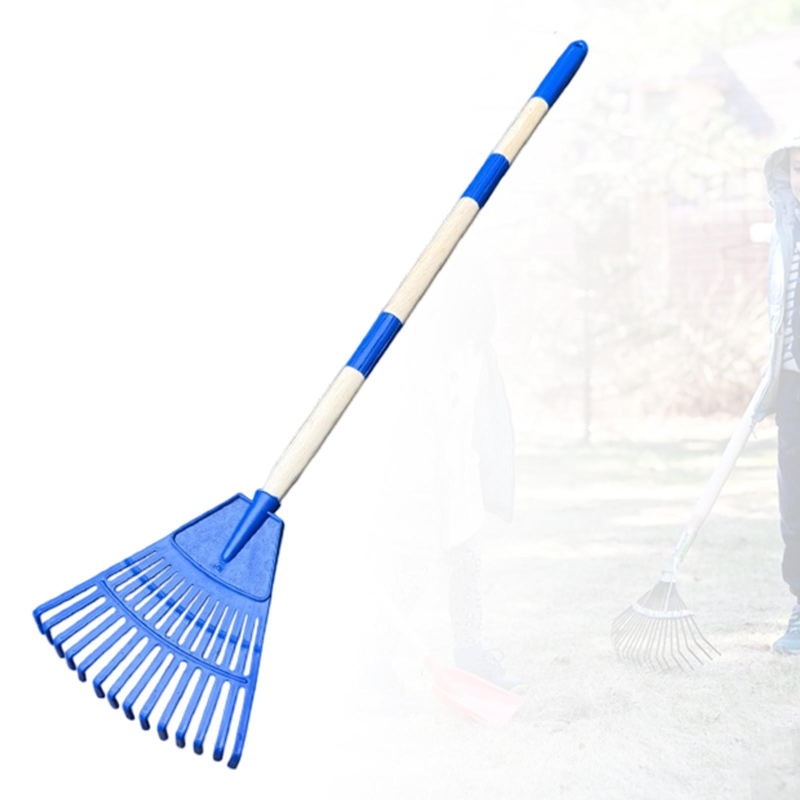 작은 잎사귀 갈퀴 3단 스틸 인체공학적 긴 손잡이 분리 - Gardening Tools For 8 Year Olds 리뷰 및 가격