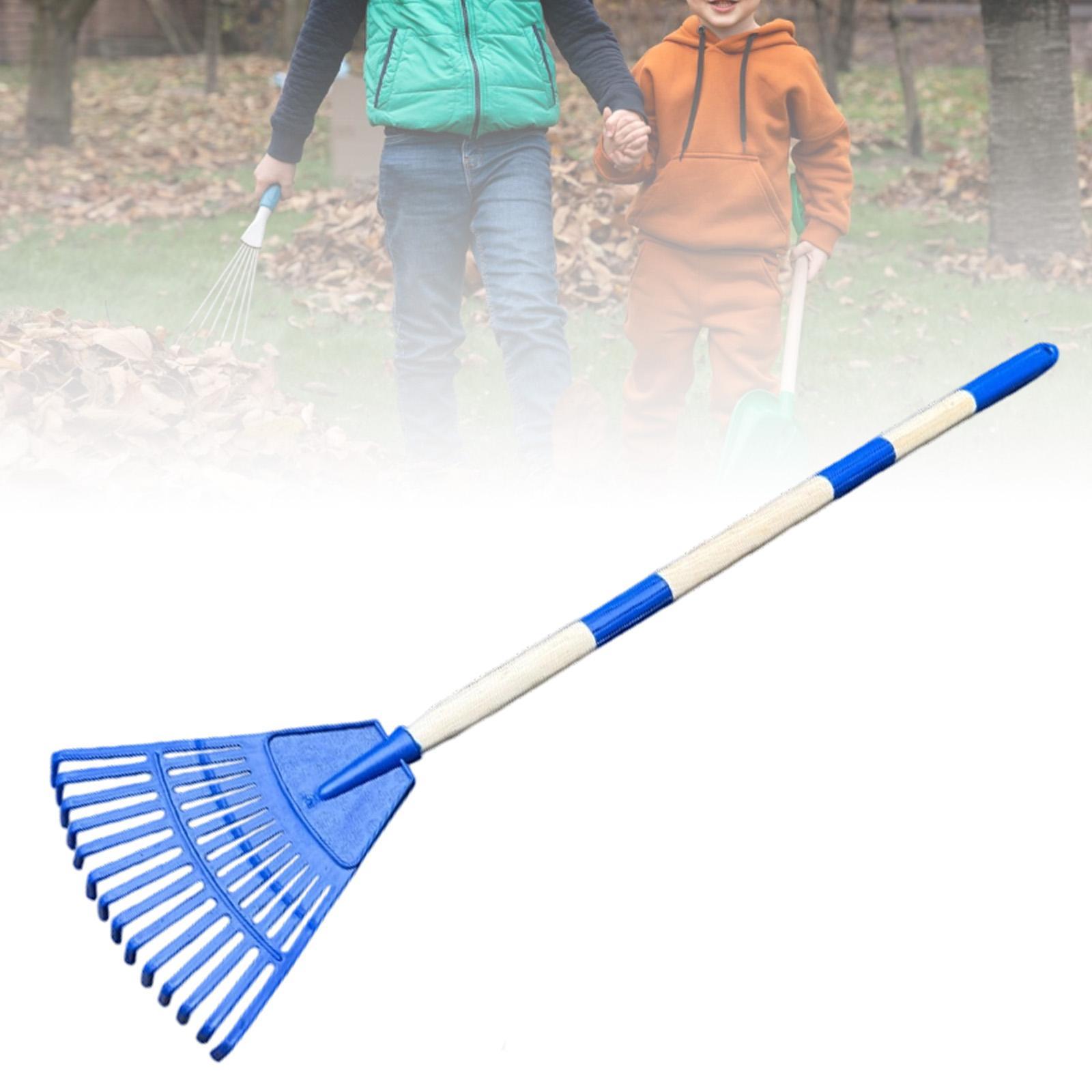작은 잎사귀 갈퀴 3단 스틸 인체공학적 긴 손잡이 분리 - Gardening Tools For 8 Year Olds 리뷰 및 가격