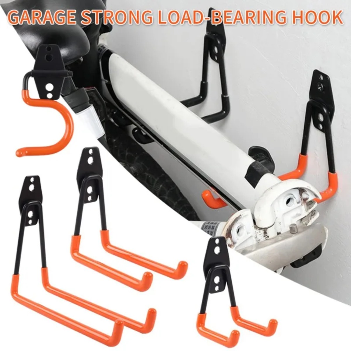 헤비 듀티 벽걸이형 금속 차고 걸이, 구멍 뚫기 필요, - Gardening Tools For Digging 리뷰 및 가격