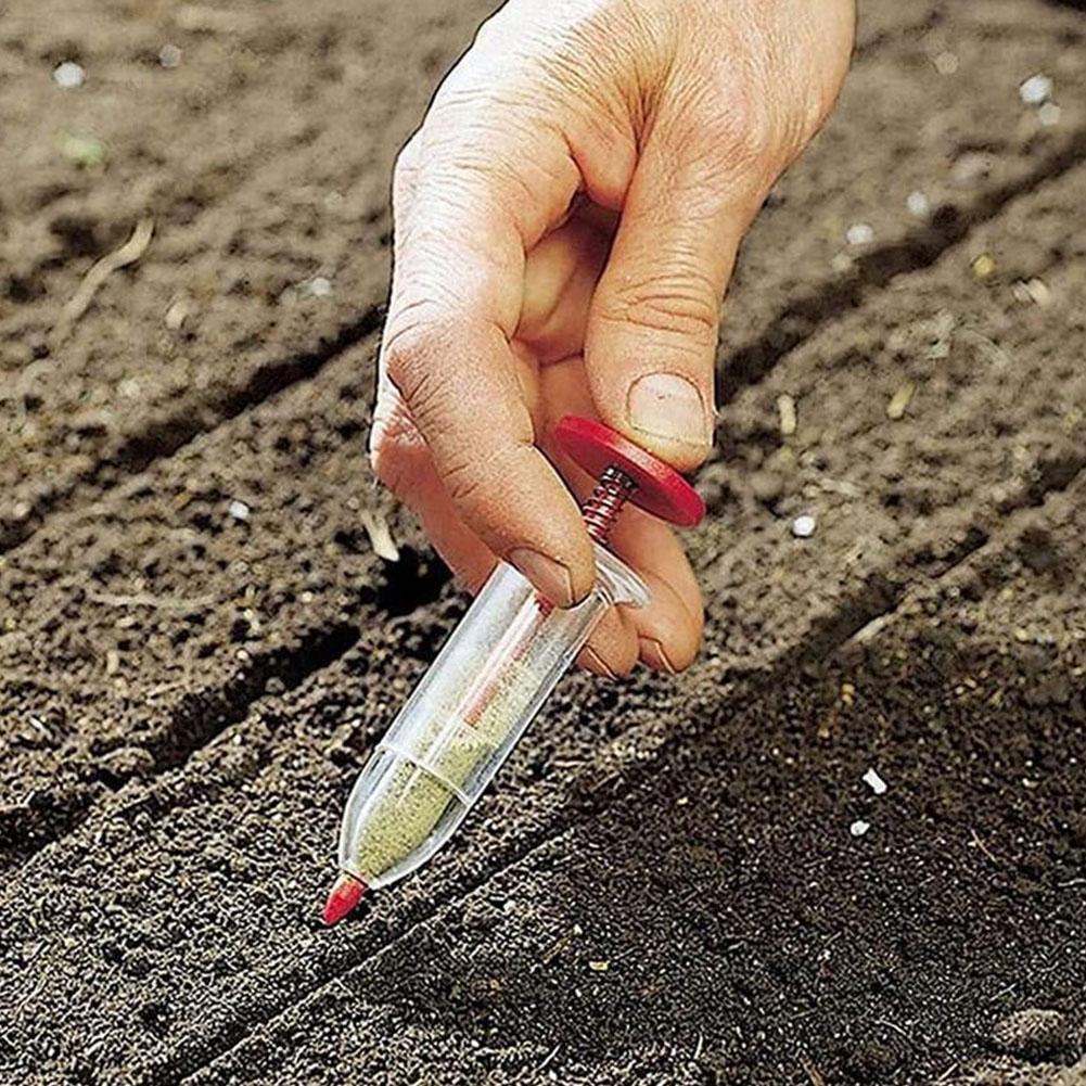 1/3개 휴대용 종자 디스펜서 - 투명 튜브와 인체공학 - Gardening Tools Youtube 리뷰 및 가격