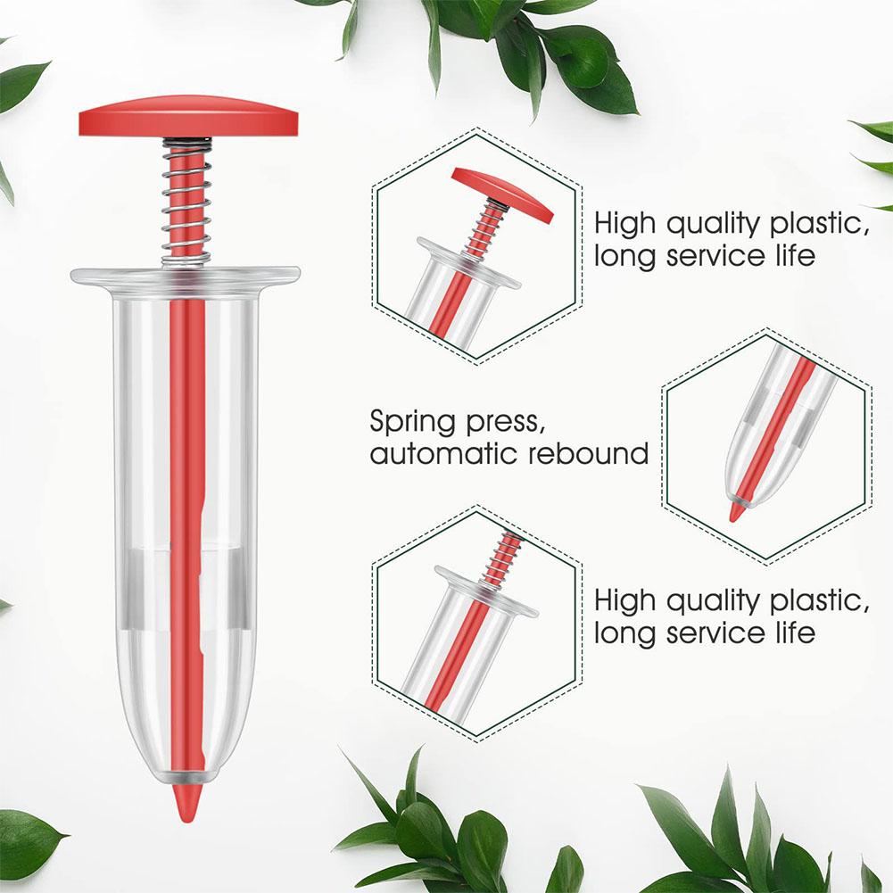 1/3개 휴대용 종자 디스펜서 - 투명 튜브와 인체공학 - Gardening Tools Youtube 리뷰 및 가격