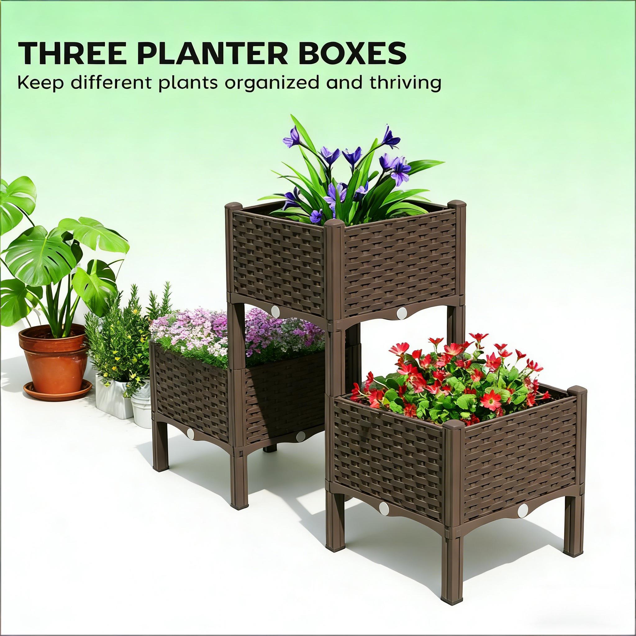 높이가 있는 화분, 높이가 있는 정원용 화단 - Raised Bed Planter Box 리뷰 및 가격